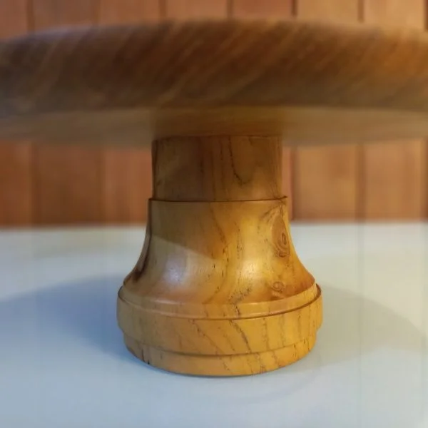 Handcrafted Teak Wood Stand - Image 3